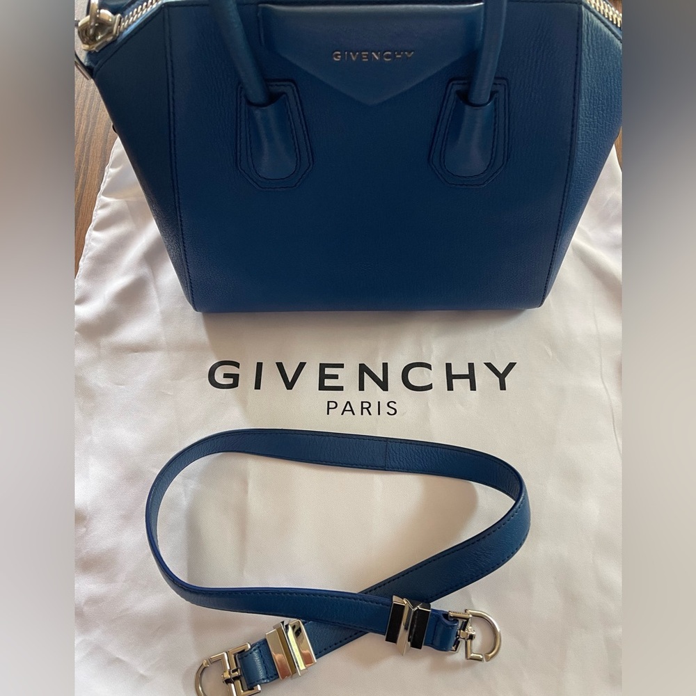 Givenchy Antigona Hand/Shoulder Bag Indigo Blue
